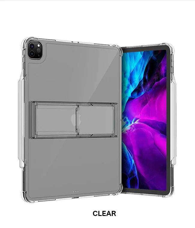 Araree Flexield Sp Case With Pencil Holder For Apple iPad Pro 12.9 (2021) - Clear - Tashqila Araree Flexield Sp Case With Pencil Holder For Apple iPad Pro 12.9 (2021) - Clear - Tashqila